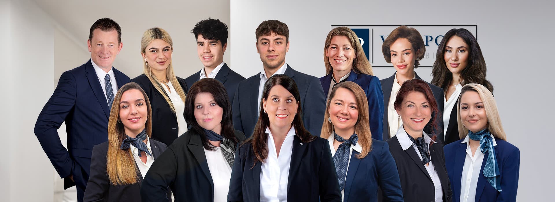VON POLL IMMOBILIEN Augsburg Teambild