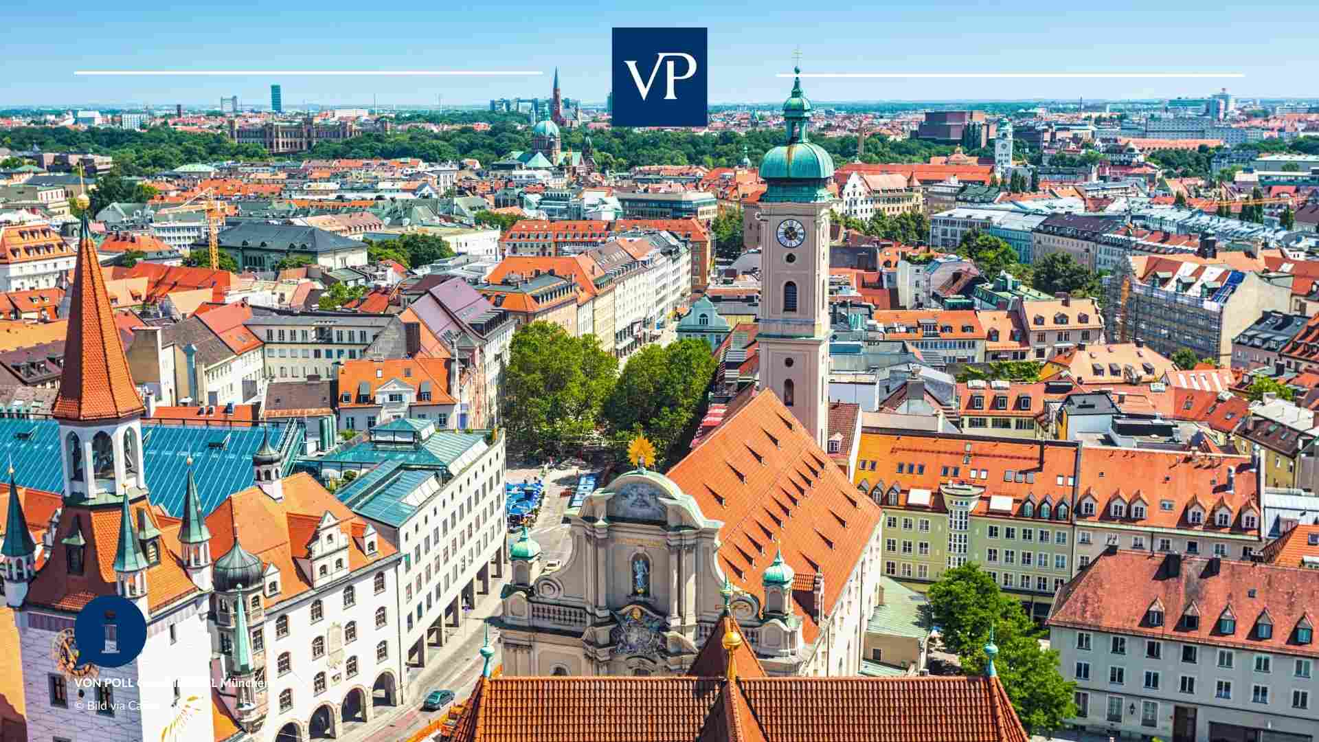 Dienstleistungen bei VON POLL COMMERCIAL München - Von der Suche bis zum Kaufvertrag
